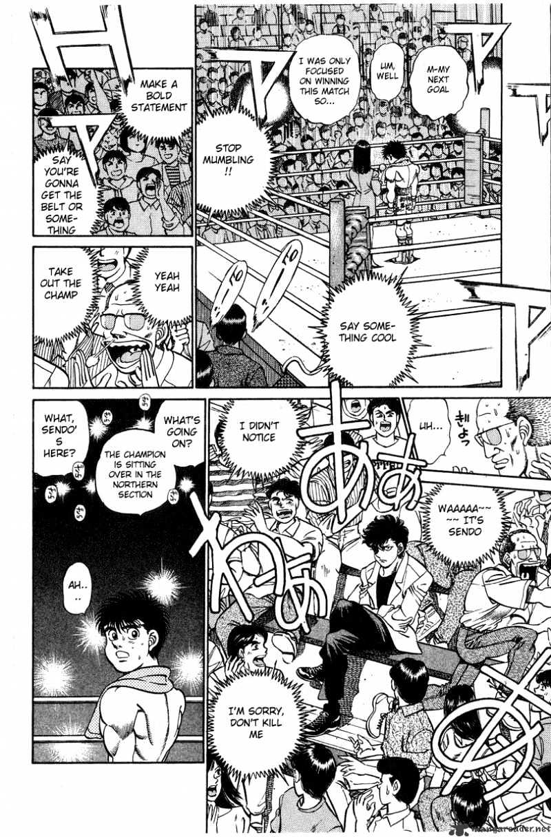 Hajime no Ippo: Fighting Spirit, Chapter 214 image 11